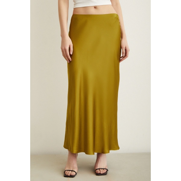 Verev Saten Etek Olive