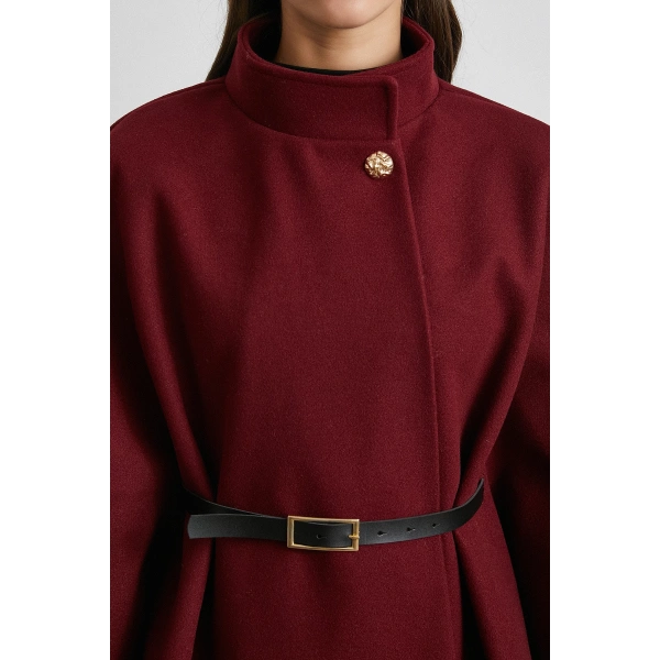 Kemer Kaşe Panço Bordo