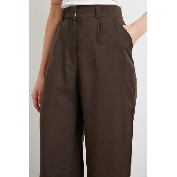 Modal Palazzo Pantolon Kahve