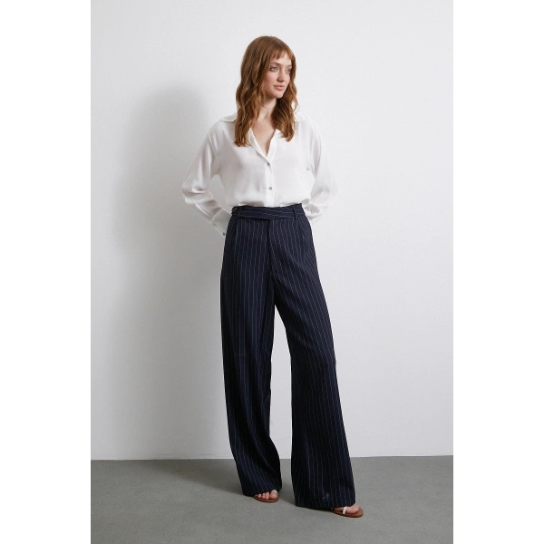 Basic Saten Gömlek Ekru