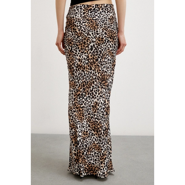 Maxi Boy Verev Etek Siyah