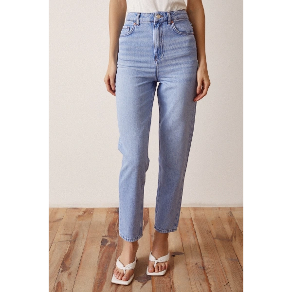 Dar Paça Denim Jean Mavi