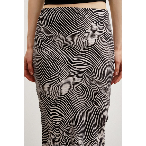 Maxi Boy Verev Etek Krem