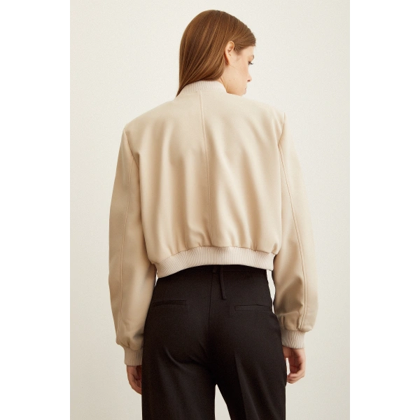 Astarlı Çıt Çıtlı Mont Bej