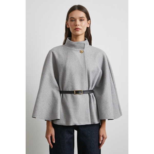 Kemer Kaşe Panço Gri