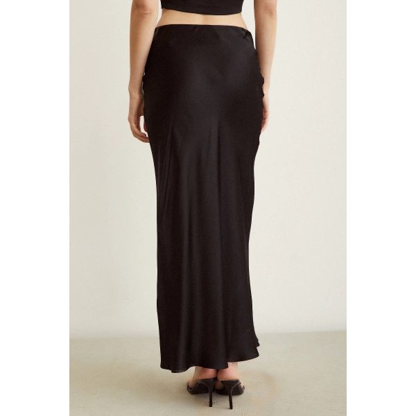 Verev Saten Etek Siyah