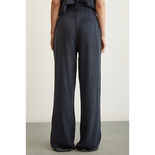 Geniş Paça Pantolon Lacivert