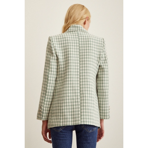 Kazayağa Blazer Ceket Mint