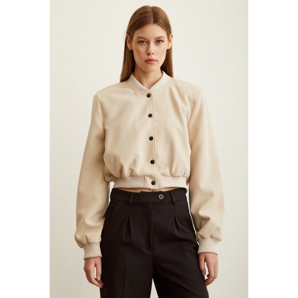 Astarlı Çıt Çıtlı Mont Bej