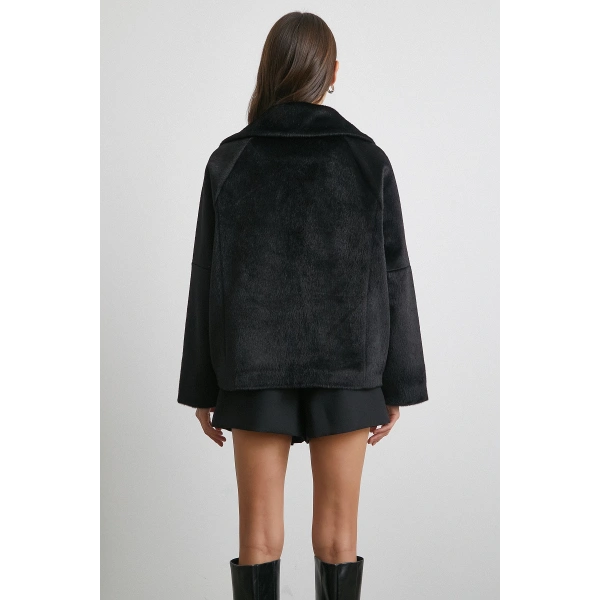 Reglan Tay Flok Mont Siyah