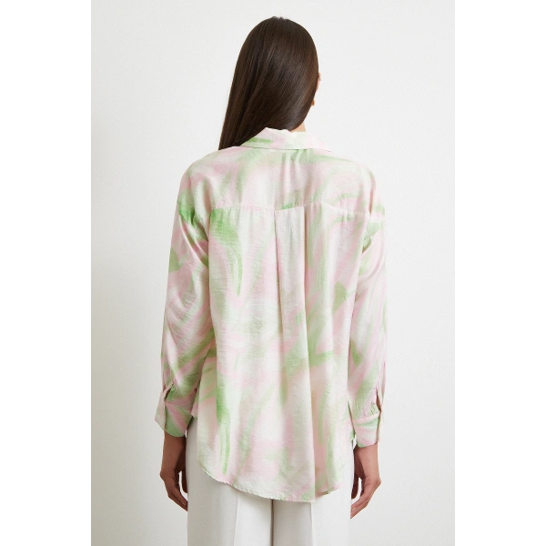 Deniz Esintisi Gömlek Pembe