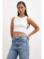 Basic Crop Top Beyaz