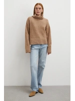 Yüksek Bel Straight Fit Jean Buz Mavisi