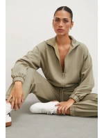 Fermuarlı Sweatshirt Çağla