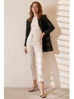 Skinny Kumaş Pantolon Beyaz
