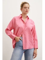 Basic Modal Gömlek Pembe