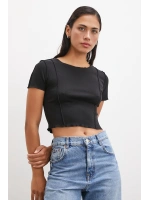 Kısa Kol T-shirt Siyah