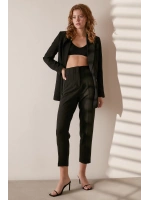 Skinny Kumaş Pantolon Siyah