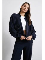 Bomber Ceket Lacivert