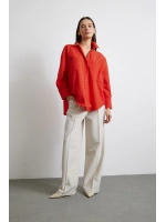 Must Have Poplin Gömlek Kırmızı