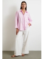 Must Have Poplin Gömlek Pembe