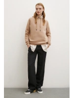 Kapşonlu Sweatshirt Kahve