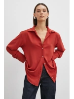 Basic Polyester Gömlek Kiremit
