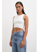 Basic Crop Top Beyaz