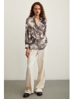 Batik Desen Gömlek Gri