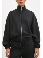 Fermuarlı Sweatshirt Siyah