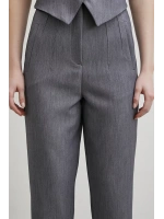 Önü Pensli Skinny Kumaş Pantolon Antirasit