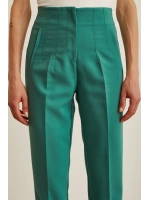 Skinny Kumaş Pantolon Yeşil
