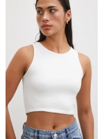 Basic Crop Top Beyaz