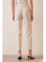 Skinny Kumaş Pantolon Beyaz