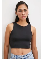 Basic Crop Top Siyah