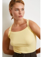 Arkası Çapraz Bağlamalı Top Sarı