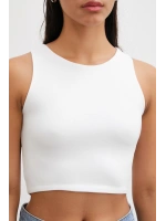 Basic Crop Top Beyaz