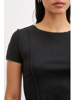 Kısa Kol T-shirt Siyah