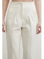 Skinny Kumaş Pantolon Ekru
