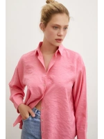 Basic Modal Gömlek Pembe