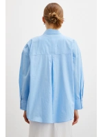 Regular Fit Poplin Gömlek Açık Mavi