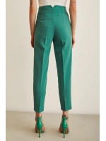 Skinny Kumaş Pantolon Yeşil