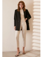 Skinny Kumaş Pantolon Beyaz
