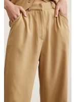 Geniş Paça Pantolon Camel