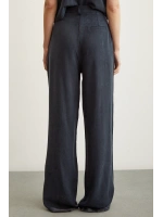 Geniş Paça Pantolon Lacivert