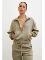 Fermuarlı Sweatshirt Çağla
