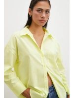 Regular Fit Poplin Gömlek Sarı