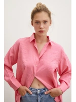 Basic Modal Gömlek Pembe