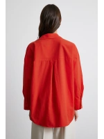Must Have Poplin Gömlek Kırmızı