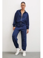 Fermuarlı Sweatshirt Lacivert